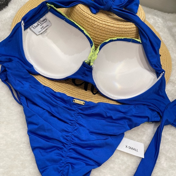 NWOT Beach bunny bikini push up M top L bottoms - Picture 8 of 16